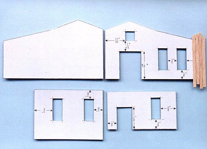 Free Ho Scale Scratch Building Plans House Design Ideas