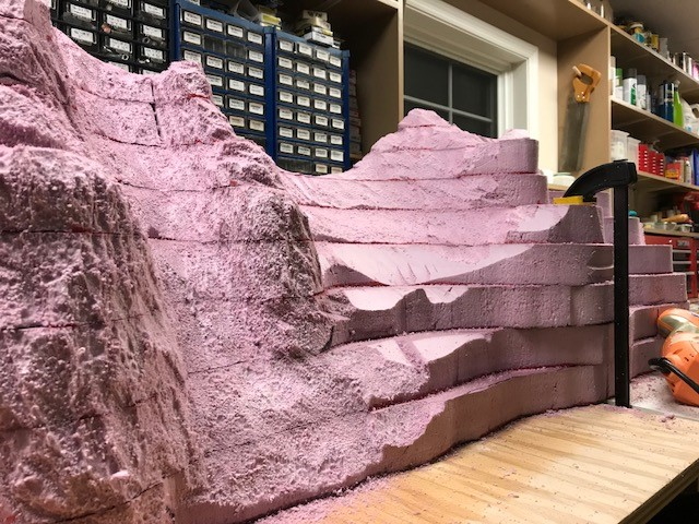 How To Make Fake Cliffs/Rocks (With Spray Foam & Plaster)