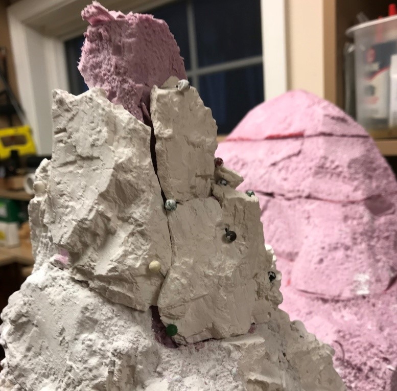 How To Make Fake Cliffs/Rocks (With Spray Foam & Plaster)